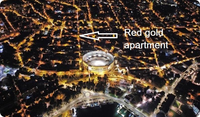 Red Gold Apartment Пула Екстер'єр фото